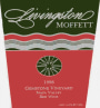 Moffett Vineyards Gemstone Vineyard Red 1998 Front Label