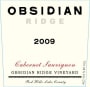 Tricycle Wine Company Obsidian Ridge Cabernet Sauvignon 2009 Front Label