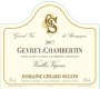 Gerard Seguin Gevrey-Chambertin Vieilles Vignes 2017  Front Label