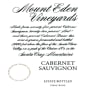 Mount Eden Vineyards Cabernet Sauvignon 2006 Front Label