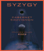 Syzygy Cabernet Sauvignon 2002 Front Label