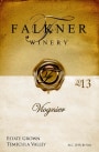 Falkner Winery Viognier 2013 Front Label