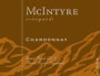 McIntyre Estate Block K-1 Chardonnay 2011 Front Label