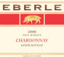 Eberle Chardonnay 2006 Front Label