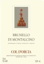 Col d'Orcia Brunello di Montalcino Rouge 1994  Front Label