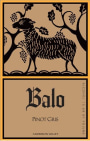 Balo Anderson Valley Pinot Gris 2017  Front Label