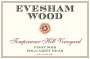 Evesham Wood Temperance Hill Vineyard Pinot Noir 2014  Front Label