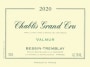 Jean-Claude Bessin Bessin Tremblay Valmur Chablis Grand Cru 2020  Front Label