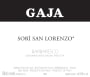 Gaja Sori San Lorenzo (1.5 Liter Magnum) 2017  Front Label