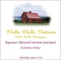Walla Walla Vintners Sagemoor Vineyard Cabernet Sauvignon 2007  Front Label