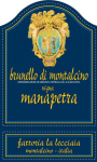 La Lecciaia Brunello di Montalcino Manapetra 2012  Front Label