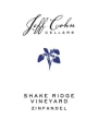 Jeff Cohn Cellars Shake Ridge Vineyard Zinfandel 2013  Front Label