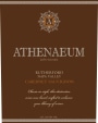 Athenaeum Rutherford Cabernet Sauvignon 2015 Front Label