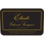 Etude Napa Valley Cabernet Sauvignon (375ML half-bottle) 2001  Front Label
