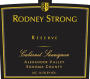 Rodney Strong Reserve Cabernet Sauvignon (1.5 Liter Magnum) 2014  Front Label