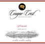 Cougar Crest Estate Syrah 2012  Front Label