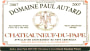 Domaine Paul Autard Chateauneuf-du-Pape 2007  Front Label