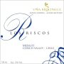 Vina Requingua Winery Los Riscos Merlot 2014  Front Label