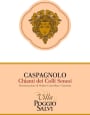 Villa Poggio Salvi Caspagnolo 2017  Front Label
