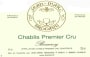 Brocard Chablis Beauroy Premier Cru 2011  Front Label