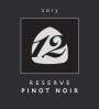Highway 12 Reserve Pinot Noir 2013  Front Label