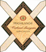 Highlands Winery Cabernet Sauvignon 2013  Front Label