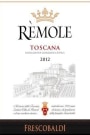 Frescobaldi Remole 2012  Front Label
