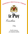 Chateau Le Puy Cotes de Bordeaux Francs Cuvee Emilien (5 Liter Bottle) 2019  Front Label