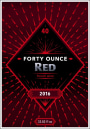 Forty Ounce Red 2016  Front Label