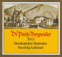 Dr. Pauly-Bergweiler Bernkasteler Badstube Kabinett 2013  Front Label