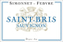 Simonnet-Febvre Saint-Bris de Sauvignon Blanc 2016 Front Label