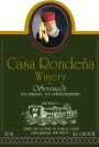 Casa Rondena Serenade 2015 Front Label