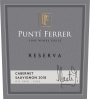 Punti Ferrer Reserva Cabernet Sauvignon 2018  Front Label