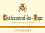J.V. Fleury Chateauneuf-du-Pape Red 2015  Front Label
