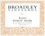 Broadley Estate Pinot Noir 2007 Front Label
