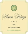 Seven Rings Chardonnay 2014  Front Label