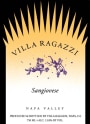 Villa Ragazzi Sangiovese 2012  Front Label