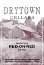Drytown Cellars Red on Red  Front Label
