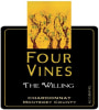 Four Vines The Willing Chardonnay 2015  Front Label