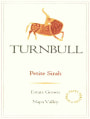 Turnbull Estate Petite Sirah 2008  Front Label