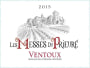 Les Messes du Prieure Ventoux 2015  Front Label