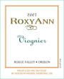 RoxyAnn Viognier 2007  Front Label