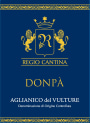 Regio Cantina Aglianico del Vulture Donpa 2013  Front Label