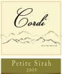 Cordi Winery Petite Sirah 2009  Front Label