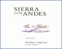 Sierra Los Andes Malbec 2016  Front Label