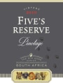 Van Loveren Five's Reserve Pinotage 2019  Front Label