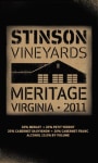 Stinson Vineyards Meritage 2011 Front Label