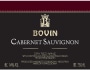 Bovin Cabernet Sauvignon 2016  Front Label