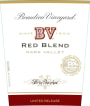 Beaulieu Vineyard BV Limited Release Red 2012  Front Label