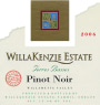 WillaKenzie Estate Terres Basses Pinot Noir 2006  Front Label